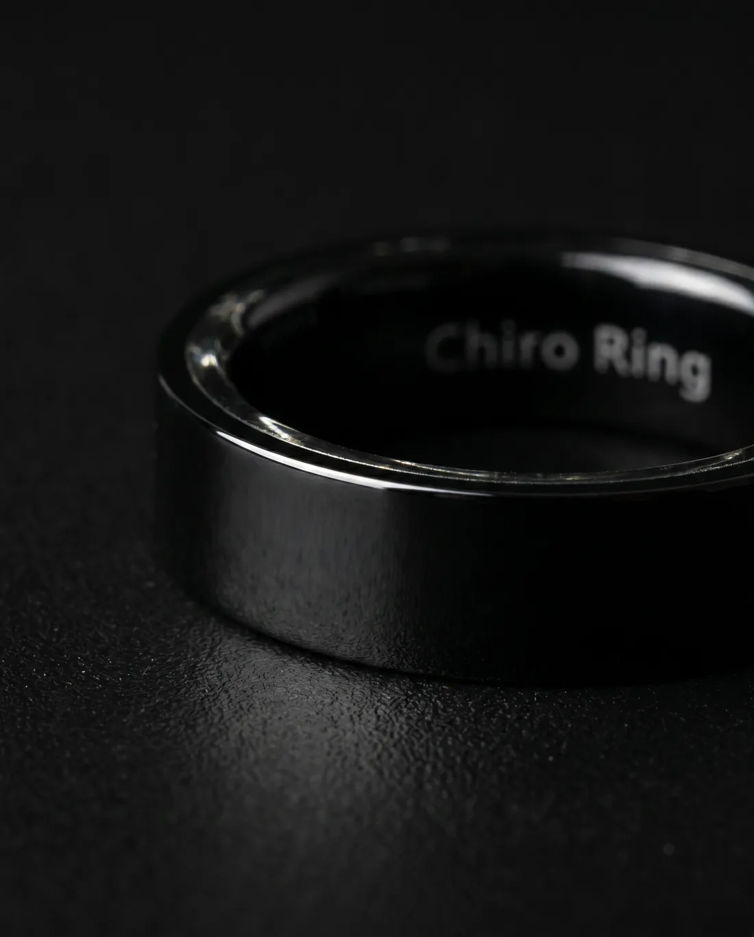 Mirror-polished obsidian shell